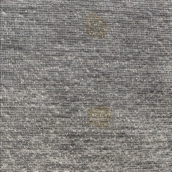 Talbots Size:Small Silver Metallic Tee Shirt! - Picture 3 of 12